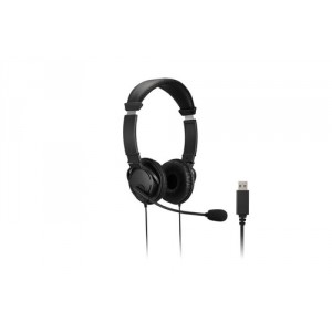 Kensington Auriculares Hi-Fi USB con micr&oacute;fono y control de volumen