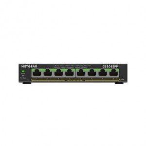 Netgear 100PES 8x GIGABIT POE+ / FANLESS / QOS / VLAN