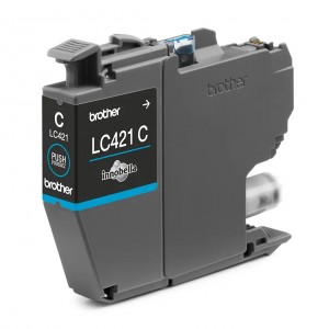 Brother Cartucho tinta lc421c cian 200