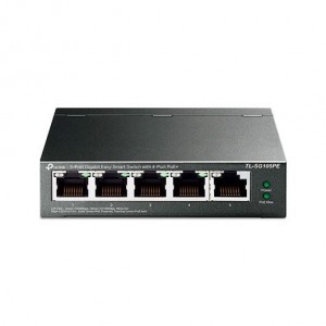 Tp-Link LINK TL-SG105PE 5PTOS GIGABIT / GESTIONABLE/4xPOE