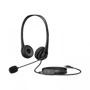 HP G2 - Auricular - en oreja - cableado - USB - negro sombra - para Z1 G9, Elite 800 G9, Envy x360, Fortis 14 G10, Pavilion G