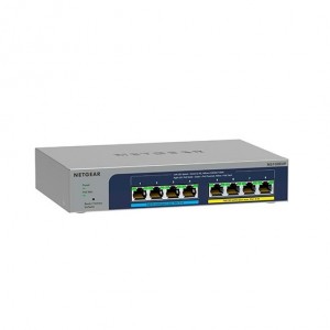Netgear HUB SWITCH 8 PUERTOS ULTRA60 PoE++ 8x2.5G/230W POE/QOS/VLAN/C. CONMUTACI&Oacute;N: 40GBITS
