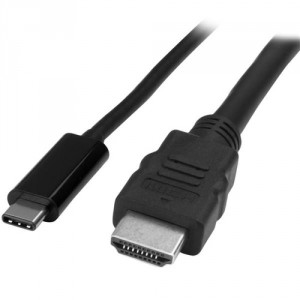 StarTech.com C&acirc;ble adaptateur USB Type-C vers HDMI de 2 m - M/M - 4K 30 Hz