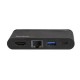 StarTech.com DKT30CHCPD base para portátil y replicador de puertos USB 3.0 (3.1 Gen 1) Type-C Negro