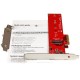 StarTech.com Adaptador x4 PCI Express a SSD M.2 PCIe