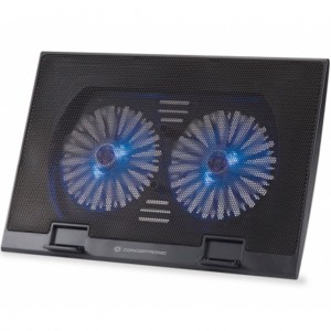 Conceptronic Base refrigeracion portatiles 2 ventiladores