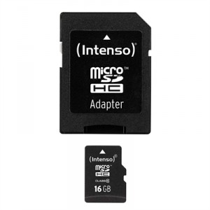 Intenso Tarjeta memoria micro sd 16gb