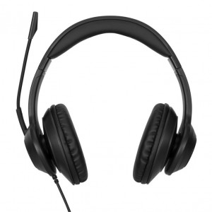 Targus Auriculares stereo alambrico negro usb