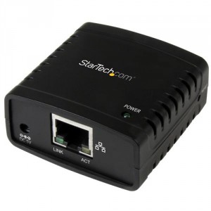 StarTech.com Servidor de Impresi&oacute;n en Red Ethernet 10/100 Mbps a USB 2.0 con LPR
