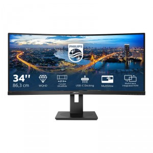 MMD 34IN VA CURVED USB-C DOCKING LFD