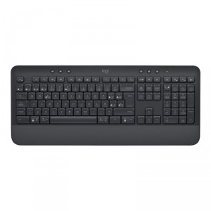 Logitech Signature K650 - - inal&aacute;mbrico - Bluetooth 5.1 - QWERTY - espa&ntilde;ol - grafito