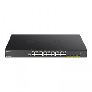 D-Link Switch Gestionado Smart DGS-1250-28XMP 28 Puertos/ RJ-45 10/100/1000 PoE/ SFP