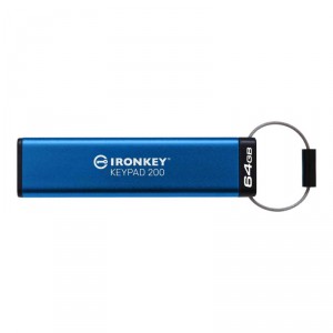 Kingston 64GB IRONKEY KEYPAD 200 AES-256EXT