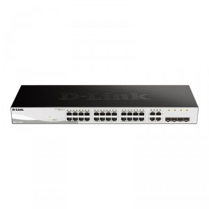 D-Link Switch DGS-1210-28 28 Puertos/ RJ-45 Gigabit 10/100/1000/ SFP