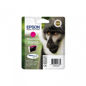 Epson T0893 - Magenta - original - bl&iacute;ster - cartucho de tinta - para Stylus S21, SX100, SX105, SX115, SX200, SX215, SX400, SX40