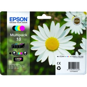 Epson CARTUCHO T18064010 NEGRO Y TRICOLOR