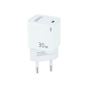 Tooq Cargador de Pared TQWC-GANPD30WT/ 1xUSB Tipo-C/ 30W
