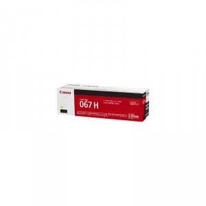 Canon 067 H - Gran capacidad - amarillo - original - cartucho de t&oacute;ner - para Satera MF654Cdw, MF656Cdw