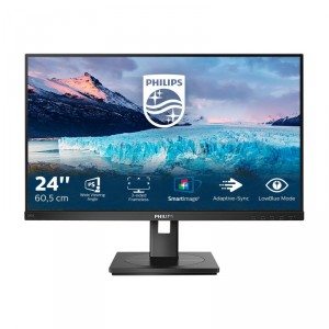 Philips S-line 242S1AE - LED - 24" (23.8" visible) - 1920 x 1080 Full HD (1080p) @ 75 Hz - IPS - 250 cd/m&sup2; - 1000:1 - 4