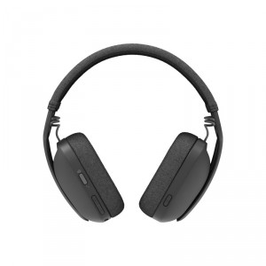 Logitech Zone Vibe Wireless - Auricular - tama&ntilde;o completo - Bluetooth - inal&aacute;mbrico - USB-C a trav&eacute;s de adaptador Bluetooth - gr