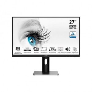 MSI LED 27 PRO MP273QP NEGRO 4ms/75Hz / WQHD IPS/HDMI/DP/VESA