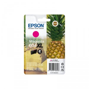 Epson 604XL Singlepack - 4 ml - XL - magenta - original - bl&iacute;ster con alarmas de RF/ac&uacute;stica - cartucho de tinta - para Expressi