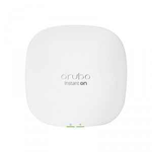 Hp ent Aruba Instant On AP25 EU Bundle 4x4 11ax Indoor Access point, Power Adapter, EU power Cord.