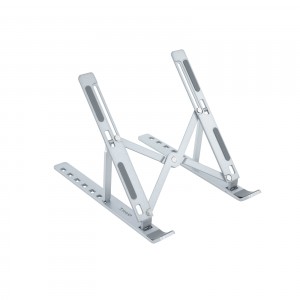 Tooq Soporte TQLRS0035-AL para Port&aacute;til/ Tablet hasta 15"/ Plata
