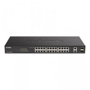 D-Link Switch Gestionable DGS-1100-26MPV2 26 Puertos/ RJ-45 10/100/1000/ SFP/ PoE