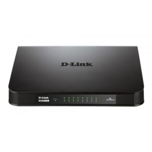 D-Link GO-SW-24G Unmanaged network switch L2 Gigabit Ethernet (10/100/1000) Negro