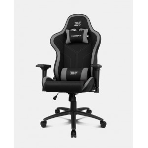 Drift SILLA GAMING DR110 TEJIDO NEGRA GRIS