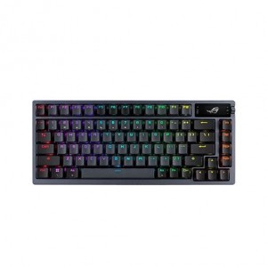 Asus MECANICO WIRELESS ROG AZOTH QWERTZ/75%/RGB/BT/2.4GHz / SWITCHES ROG NX RED