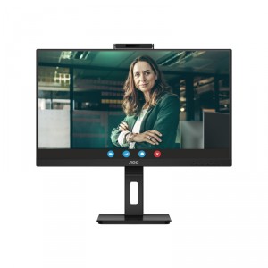 AOC Profesional 24P3QW 23.8"/ Full HD/ Webcam/ Multimedia/ Negro