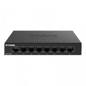 D-Link DGS 108GL - Conmutador - sin gestionar - 8 x 10/100/1000 - sobremesa
