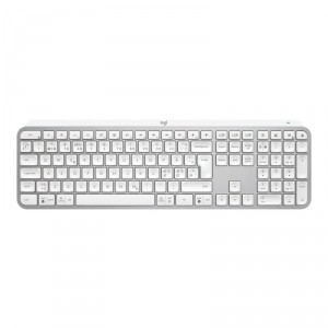 Logitech MX Keys S - - retroiluminaci&oacute;n - inal&aacute;mbrico - Bluetooth LE - QWERTY - portugu&eacute;s - interruptor: tecla de tijera