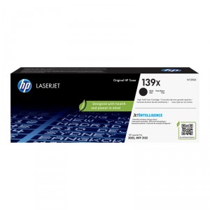 HP T&oacute;ner Original n&ordm;139X XL Alta Capacidad/ Negro