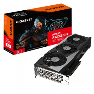 Giga-Byte Gigabyte Radeon RX 7600 GAMING OC 8G AMD 8 GB GDDR6