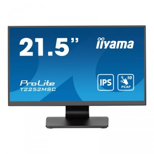 Iiyama ProLite T2252MSC-B2 - LED - 22 (21.5 visible) - pantalla t&aacute;ctil - 1920 x 1080 Full HD (1080p) @ 60 Hz - IPS - 250