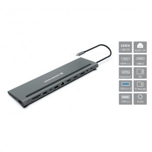Conceptronic Hub usb tipo c donn17g
