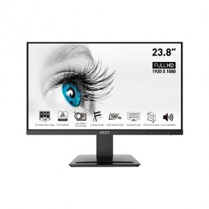 MSI LED 23.8 PRO MP243X NEGRO 1ms/100Hz/IPS FHD/DP/HDMI / VESA