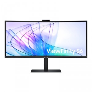 Samsung Profesional Ultraparon&aacute;mico Curvo ViewFinity S6 S34C652VAU 34"/ UWQHD/ Webcam/ Multimedia/ Negro