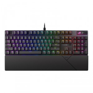 Asus ROG Strix Scope II Full-Size Gaming , Dampening Foam, Pre-lubed ROG NX Storm Switches, UV-Coated ABS Keycaps, multi