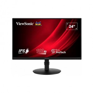 ViewSonic LED IPS 23.8 VG2408A NEGRO FHD/1XHDMI / 1XVGA/1DP/2XUSB / 2X2W/PIVOT / VESA