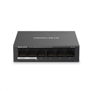 Mercusys Switch ms106lp 6 puertos 10