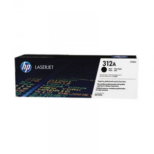 HP 312A Black Original LaserJet Toner Cartridge