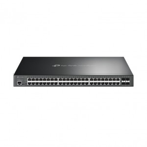 Tp-Link Switch Gestionable L2 Sg3452xp 48p Poe+ (500w) Con 4p 10ge Sfp+ Formato Rack
