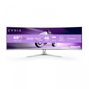 Philips Evnia 8000 49M2C8900L - OLED - gaming - curvado - 49 (48.9 visible) - 5120 x 1440 Dual Quad HD @ 144 Hz - 1000 c