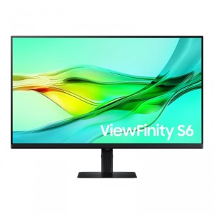 Samsung ViewFinity S6 S32D600UAU - S60UD Series - LED - USB - 32 - 2560 x 1440 QHD @ 100 Hz - IPS - 350 cd/m&sup2; - 1000:1 -