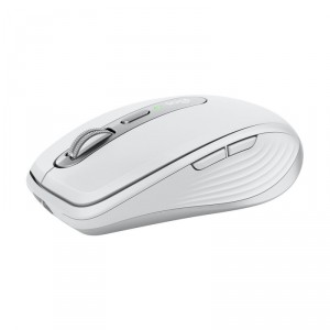 Logitech Master Series MX Anywhere 3S for Mac - Rat&oacute;n - 6 botones - inal&aacute;mbrico - Bluetooth - gris p&aacute;lido