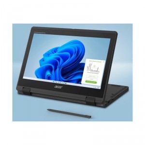 Acer TravelMate B3 Spin 11 TravelMate TMB 311R-33-TCO - Dise&ntilde;o plegable - Intel N-series - N100 / hasta 3.4 GHz - Win 11 Pro Edu